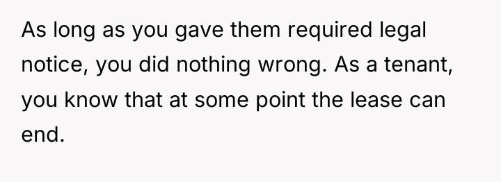 As long as you gave them required legal notice, you...