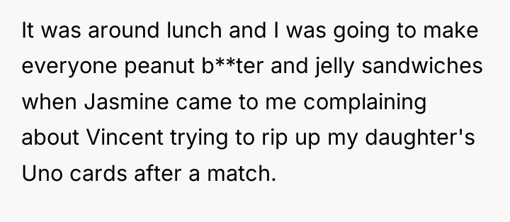It was around lunch and I was going to make...