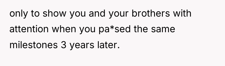 only to show you and your brothers with attention when...
