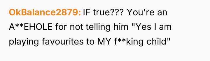OkBalance2879 IF true??? You're an A**EHOLE for not telling him...
