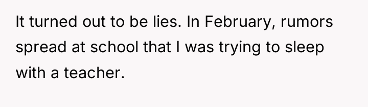 It turned out to be lies. In February, rumors spread...
