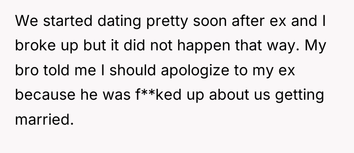 We started dating pretty soon after ex and I broke...
