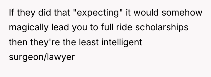 If they did that "expecting" it would somehow magically lead...