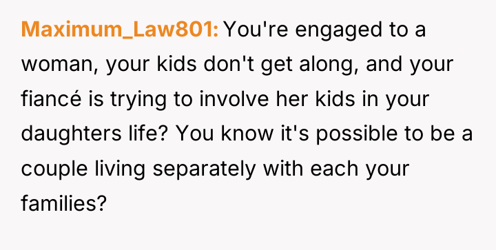 Maximum_Law801 You're engaged to a woman, your kids don't get...