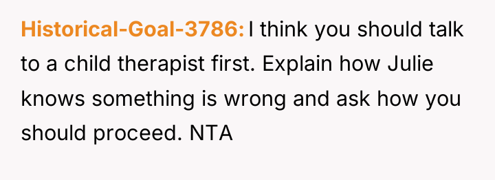 Historical-Goal-3786 I think you should talk to a child therapist...