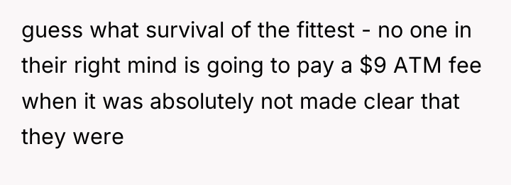 guess what survival of the fittest - no one in...
