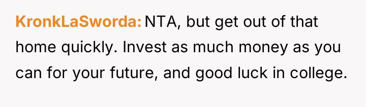 KronkLaSworda NTA, but get out of that home quickly. Invest...