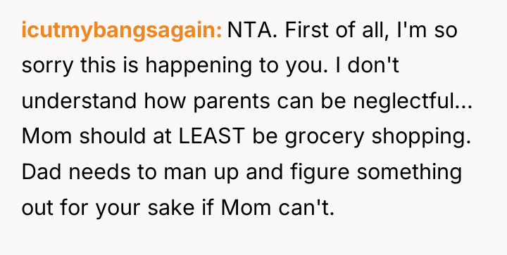 icutmybangsagain NTA. First of all, I'm so sorry this is...