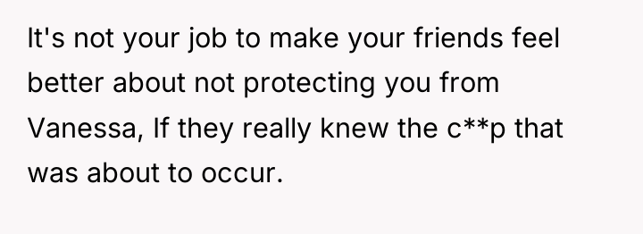 It's not your job to make your friends feel better...