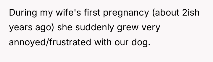 During my wife's first pregnancy (about 2ish years ago) she...