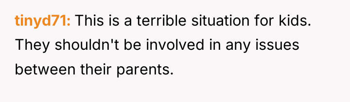 tinyd71 This is a terrible situation for kids. They shouldn't...