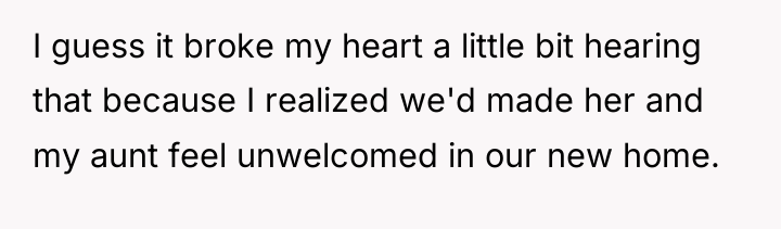 I guess it broke my heart a little bit hearing...