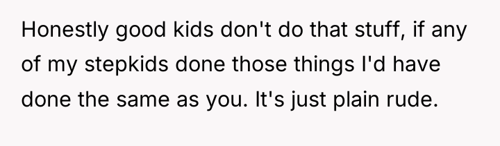 Honestly good kids don't do that stuff, if any of...