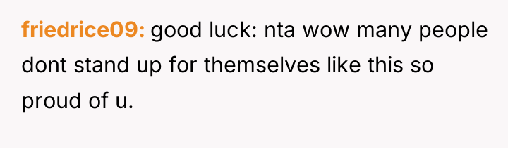 friedrice09 good luck: nta wow many people dont stand up...