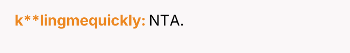 k**lingmequickly NTA.