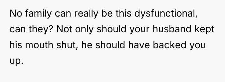 No family can really be this dysfunctional, can they? Not...