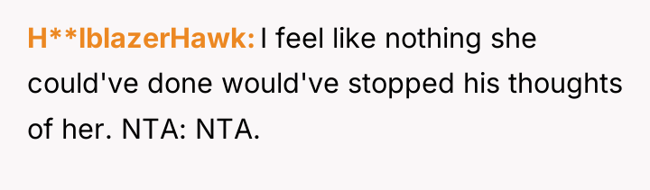 H**lblazerHawk I feel like nothing she could've done would've stopped...
