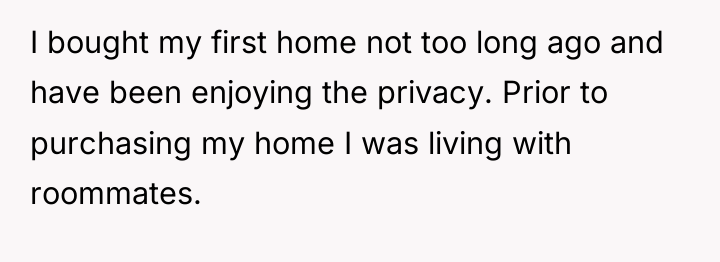 I bought my first home not too long ago and...