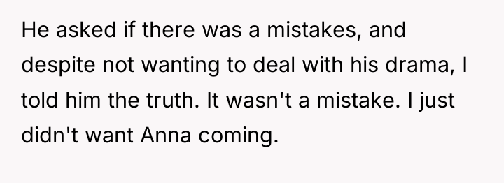 He asked if there was a mistakes, and despite not...