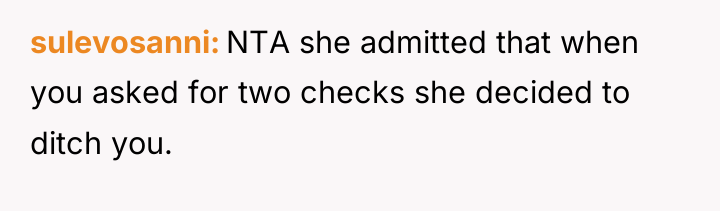 sulevosanni NTA she admitted that when you asked for two...
