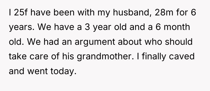 I 25f have been with my husband, 28m for 6...