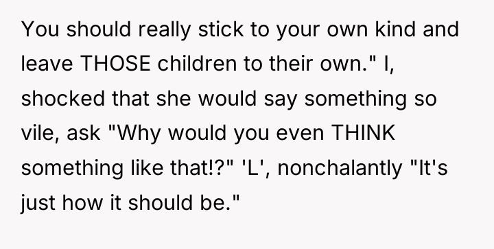 You should really stick to your own kind and leave...