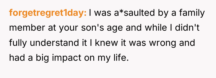 forgetregret1day I was a*saulted by a family member at your...