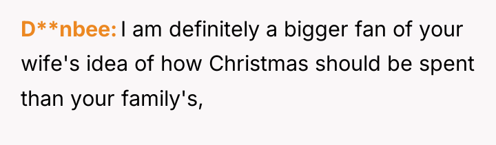D**nbee I am definitely a bigger fan of your wife's...