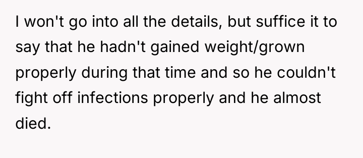 I won't go into all the details, but suffice it...
