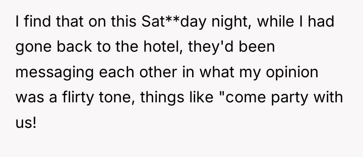 I find that on this Sat**day night, while I had...