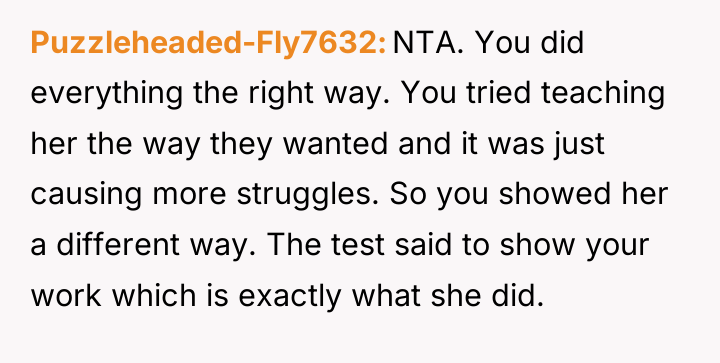 Puzzleheaded-Fly7632 NTA. You did everything the right way. You tried...