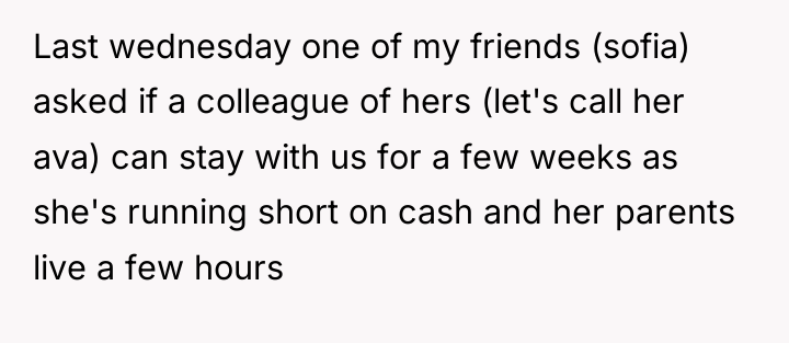 Last wednesday one of my friends (sofia) asked if a...