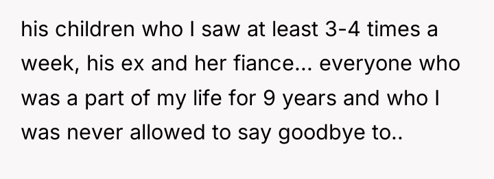 his children who I saw at least 3-4 times a...