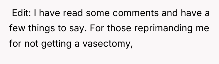  Edit: I have read some comments and have a...