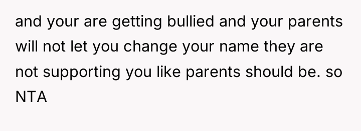 and your are getting bullied and your parents will not...