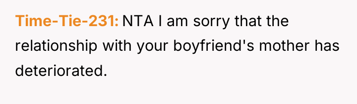 Time-Tie-231 NTA I am sorry that the relationship with your...