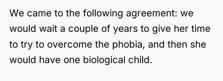 We came to the following agreement: we would wait a...
