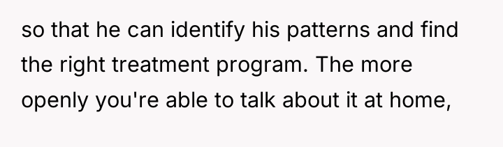 so that he can identify his patterns and find the...
