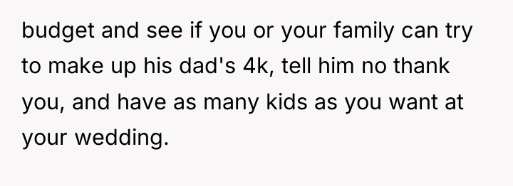 budget and see if you or your family can try...