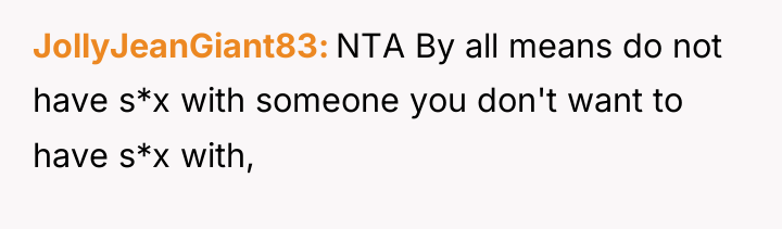 JollyJeanGiant83 NTA By all means do not have s*x with...