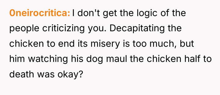 0neirocritica I don't get the logic of the people criticizing...