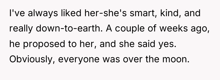 I've always liked her-she's smart, kind, and really down-to-earth. A...