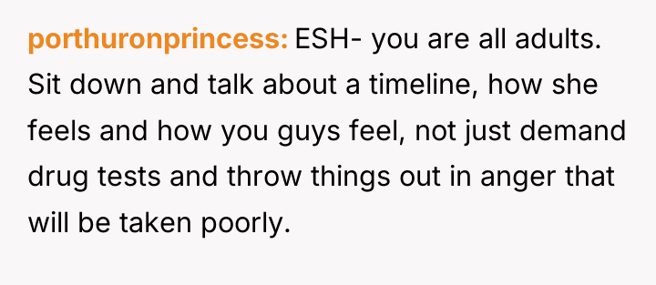 porthuronprincess ESH- you are all adults. Sit down and talk...