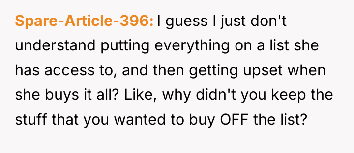 Spare-Article-396 I guess I just don't understand putting everything on...
