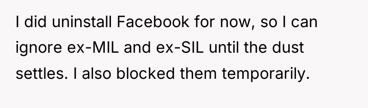 I did uninstall Facebook for now, so I can ignore...