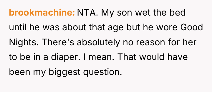 brookmachine NTA. My son wet the bed until he was...