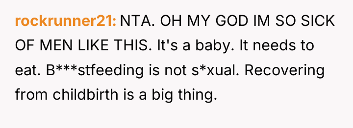 rockrunner21 NTA. OH MY GOD IM SO SICK OF MEN...