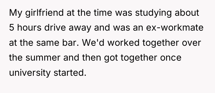 My girlfriend at the time was studying about 5 hours...