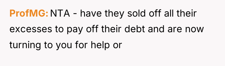 ProfMG NTA - have they sold off all their excesses...