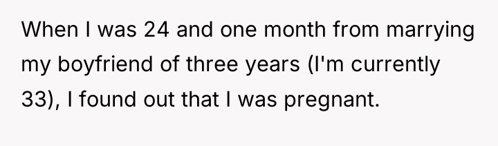 When I was 24 and one month from marrying my...